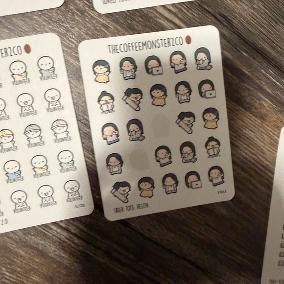 Sticker Set - Multicolor - Picture 10 of 10